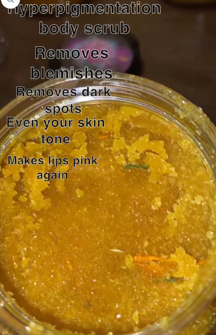 Turmeric scrub 